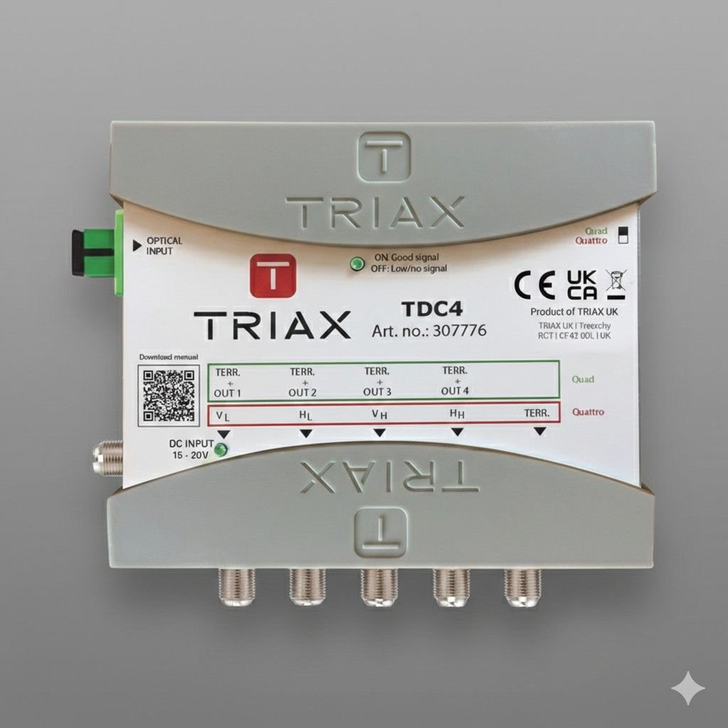 TDC4 dSCRQuadQuattro Optical Converter