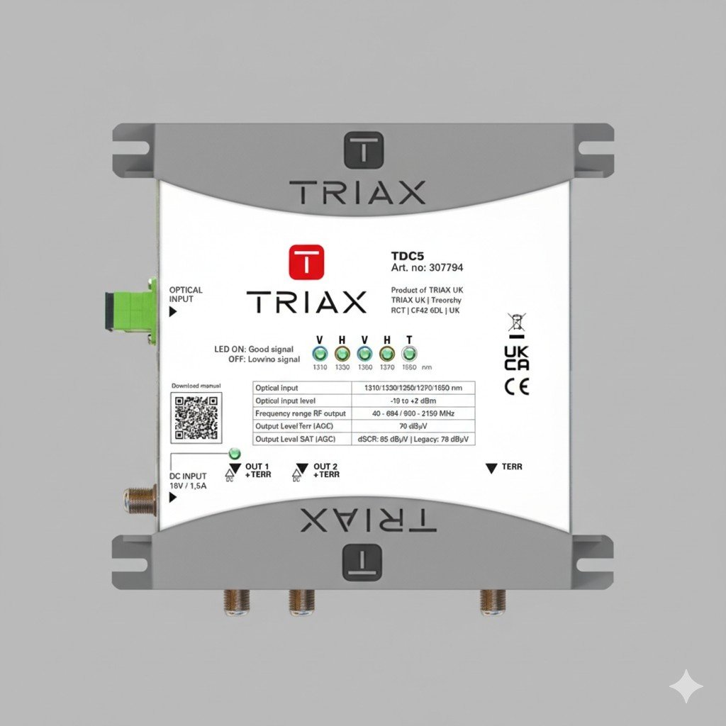 TDC5 dSCRLegacy + Terr Optical Receiver