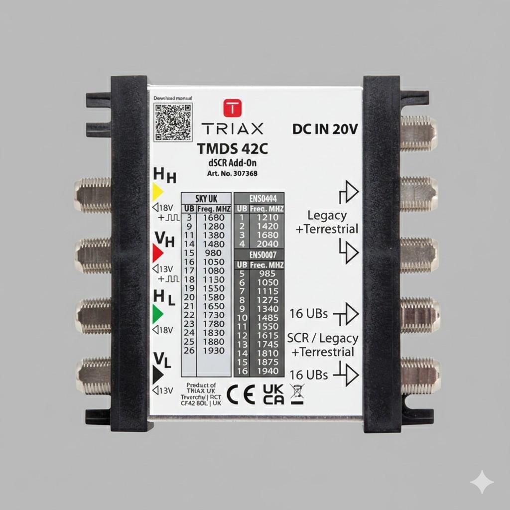 TMDS 42 C dSCRLegacy 2 way Multiswitch (add on)