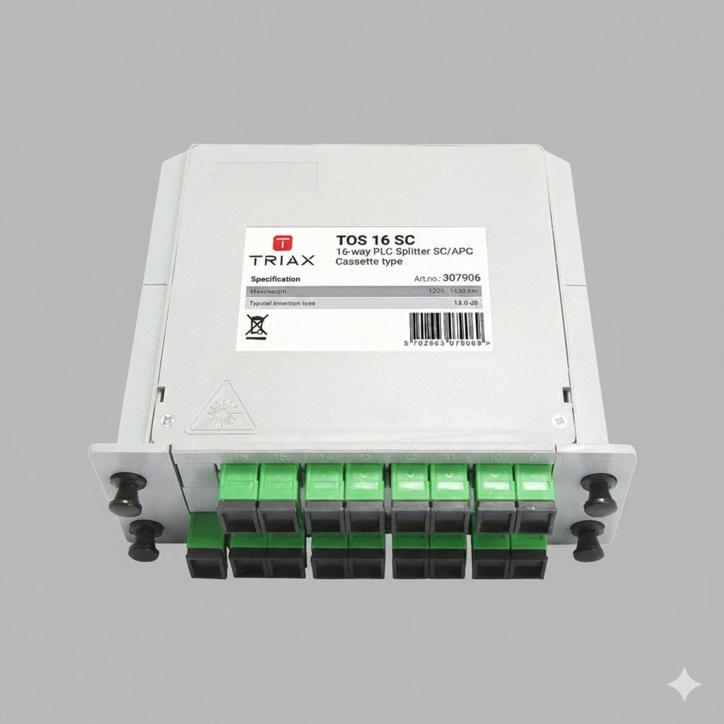 TOS 16 SC, 16 Way PLC Splitter SCAPC