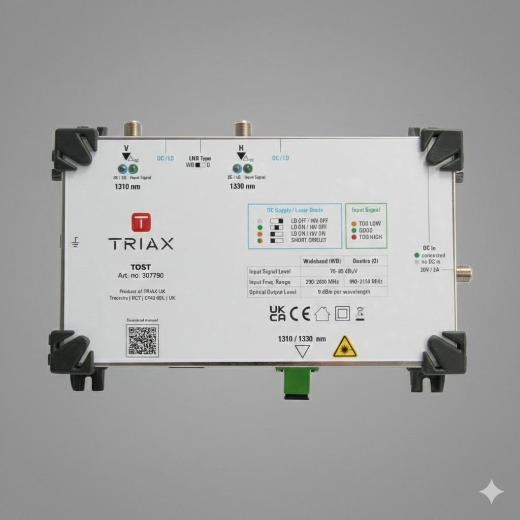 TOST Optical Satellite Transmitter with AGC