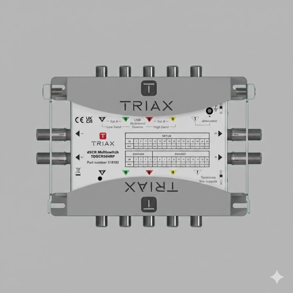 TRIAX TdSCR 504 RP Multiswitch
