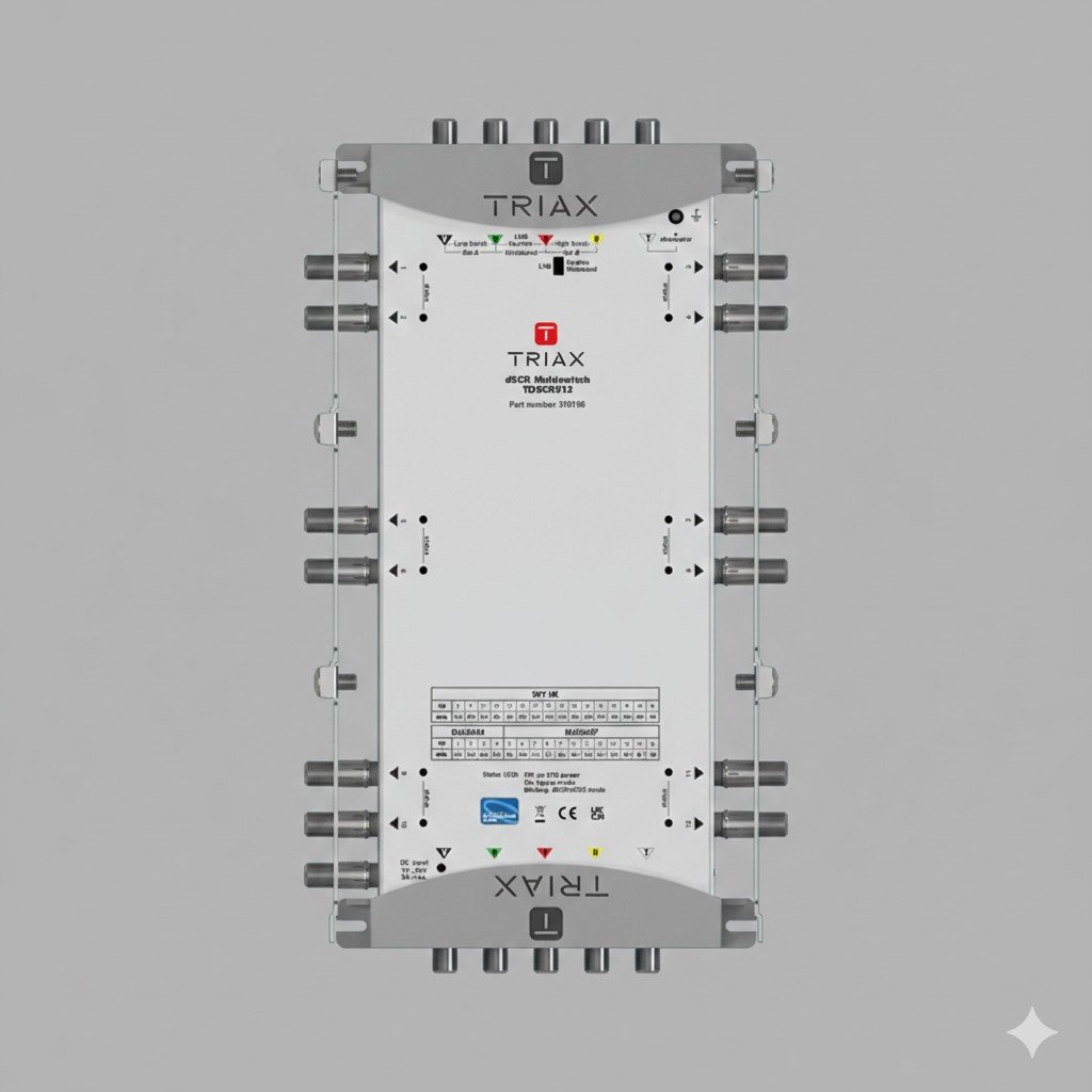 TdSCR 512 Multiswitch 5 Inputs 12 Subscriber Outputs