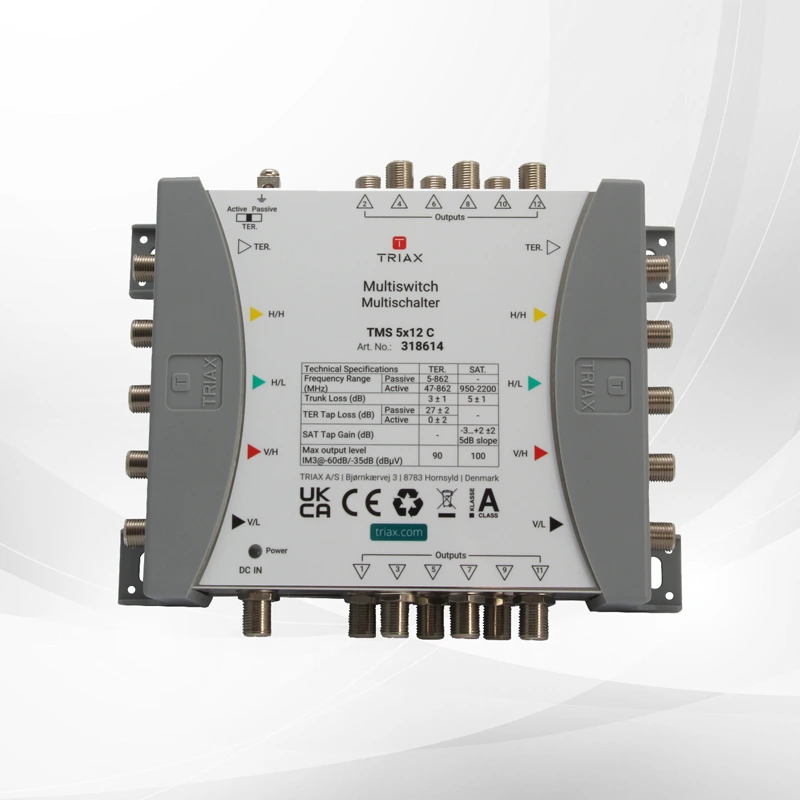 TRIAX TMS 5×12 C cascade multiswitch