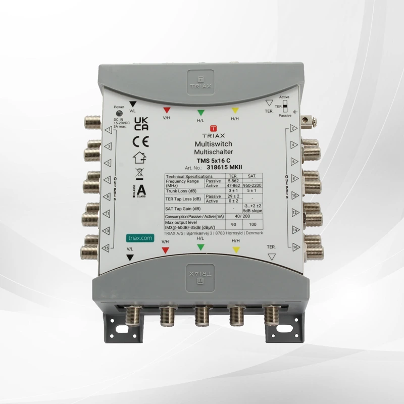 TRIAX TMS 5×16 C cascade multiswitch