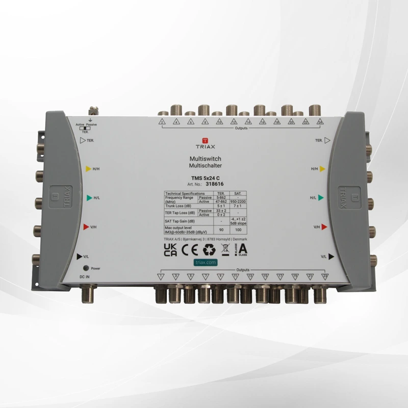 TRIAX TMS 5×24 C cascade multiswitch