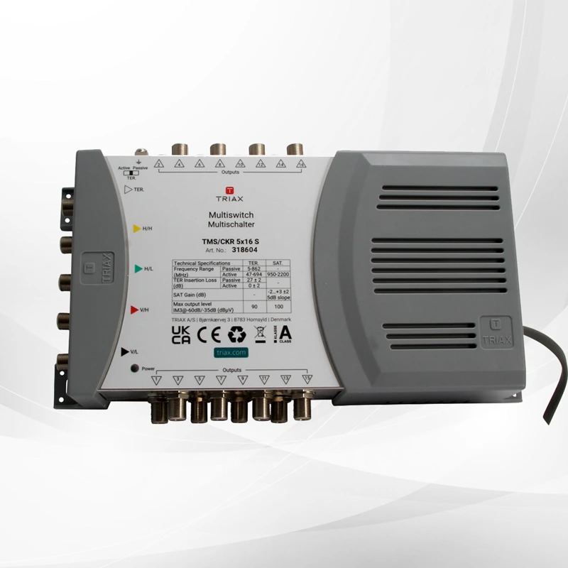 TRIAX TMSCKR 5×16 S standalone multiswitch