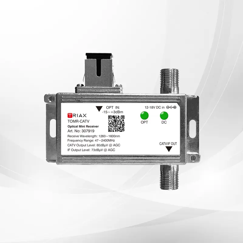 TRIAX TOMR-CATV Optical Mini Receiver