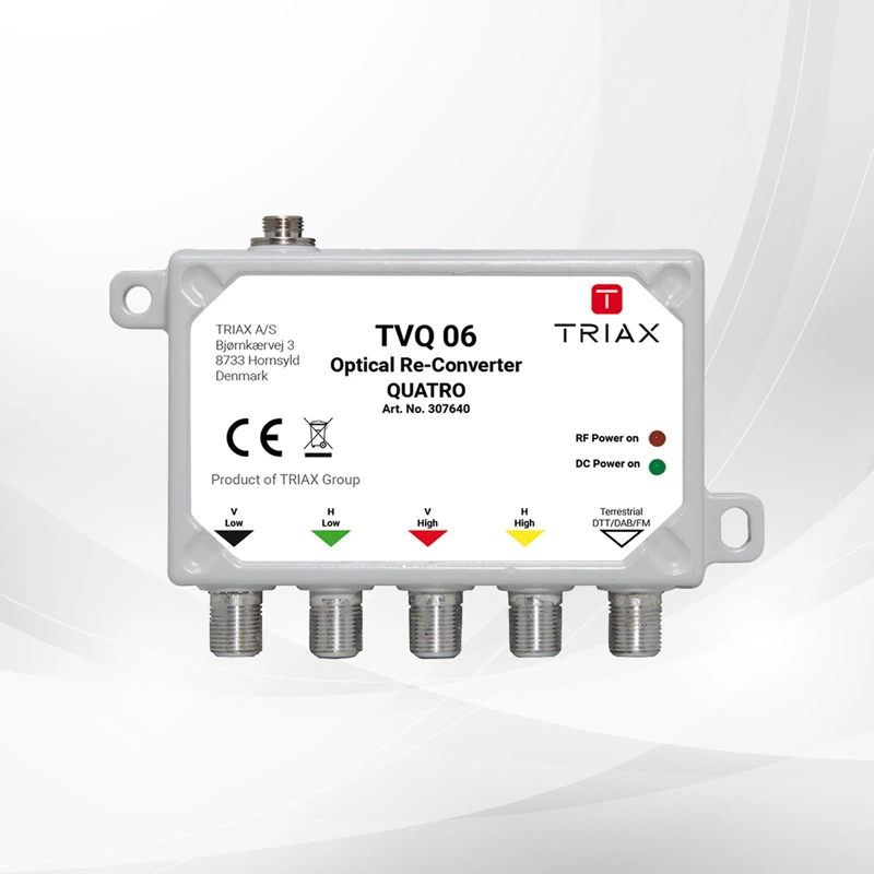 TRIAX TVQ 06 Re-converter Quatro