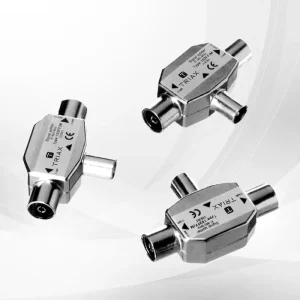 TRIAX 2 Way 102 FF/M 2 Outputs Female IEC
