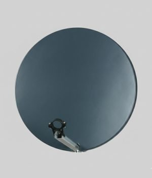 DAP Fibre Glass Satellite Dish – Single Box, RAL7016 Grey, Pole Mount, Fibre Glass Reflector