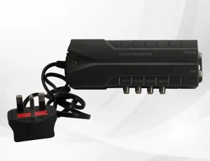 TRIAX LTE 700, 4 Way IR Pass Amplifier, 2 In 4 Out