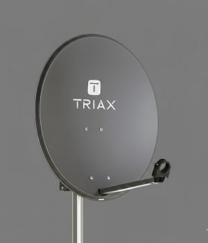 TDS 65A Satellite Dish – Single Box, RAL7012, Galv Steel