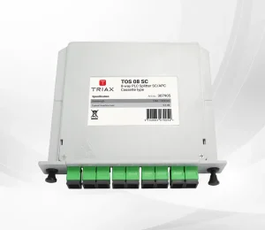 TRIAX TOS 08 SC 8-way PLC optical splitter