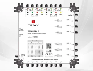 TdSCR 906 C - SCR/dCSS Unicable Multiswitch