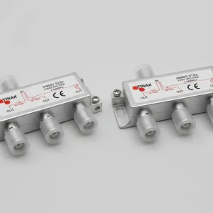 Triax SCS-3 3-Way Power Passing F-Splitter